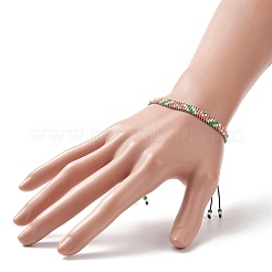 Handmade Japanese Seed Braided Bead Bracelets&nbsp;BJEW-MZ00020-01
