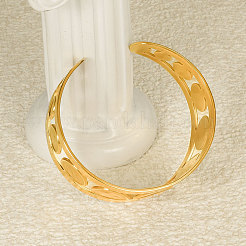 Elegant 304 Stainless Steel Cuff Bangles&nbsp;CK0580-2