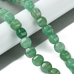 天然石グリーンアベンチュリンビーズ連売り  多面カット  ラウンド  10mm  穴：1.3mm  約40個/連  16.14~16.22''（41~41.2センチメートル）&nbsp;G-H023-A13-01