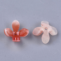 Cellulose Acetate(Resin) Bead Caps&nbsp;KK-S161-05-M