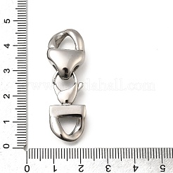 304 Stainless Steel Lobster Claw Clasps&nbsp;STAS-L284-02P