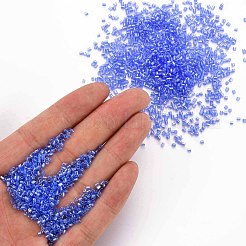 Glass Bugle Beads&nbsp;SEED-S032-11A-106