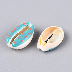 Natural Cowrie Shell Beads&nbsp;SSHEL-N034-35-04