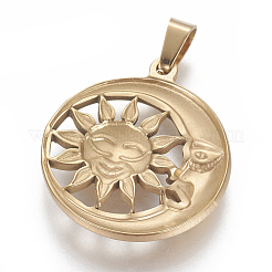 304 Stainless Steel Pendants&nbsp;X-STAS-F210-09G