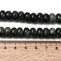 天然カンババジャスパービーズ連売り  ロンデル  10.5x6.5mm  穴：0.8mm  約59個/連  14.69''（37.3センチメートル）&nbsp;G-A280-A28-03