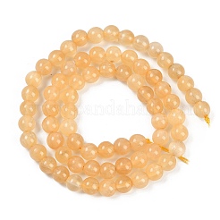 Natural Yellow Calcite Beads Strands&nbsp;G-B125-D01-01