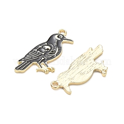 Skull Alloy Enamel Pendants&nbsp;AL-CBAD3B4-04G-01