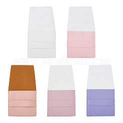 5Pcs 5 Ccolors Square PU Leather Envelope Pouches&nbsp;ABAG-TA0001-77