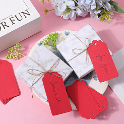 200Pcs Rectangle Paper Gift Tags&nbsp;CDIS-SP0001-12C
