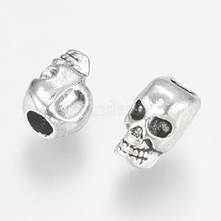 Alloy European Beads&nbsp;X-PALLOY-S079-035AS