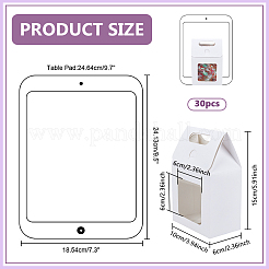 Rectangle Cardboard Fold Gift Box&nbsp;CON-WH0089-116A