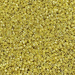 MIYUKIデリカビーズ  シリンダー  日本製シードビーズ  11/0  （db0424)亜鉛メッキゼスト  1.3x1.6mm  穴：0.8mm  約2000個/10g&nbsp;X-SEED-J020-DB0424