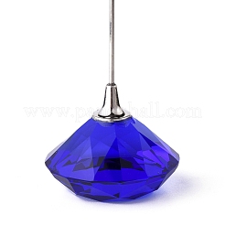 Diamond Shape Glass Name Card Holder&nbsp;DJEW-F009-A01