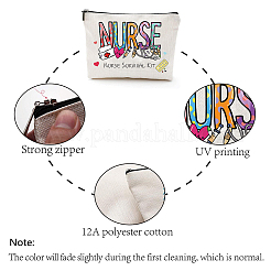 Polycotton Canvas Stroage Bags&nbsp;ABAG-WH0029-056