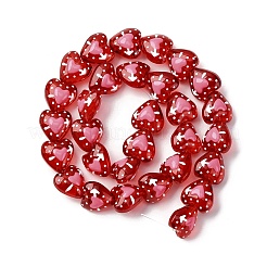 Glass Enamel Beads&nbsp;GLAA-Q125-01C