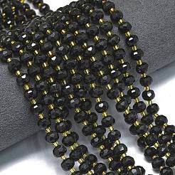 Natural Obsidian Beads Strands&nbsp;G-K389-E57-01