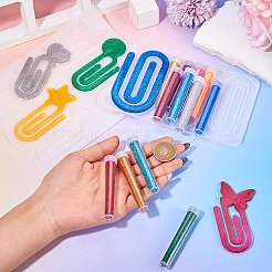 2Pcs 2 Styles Silicone Bookmark Molds&nbsp;DIY-TA0015-02