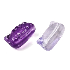Transparent Handmade Lampwork Beads&nbsp;LA-CBA3B34-01