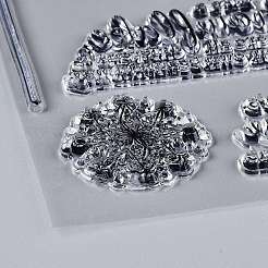 Plastic Stamps&nbsp;X-DIY-M010-A02