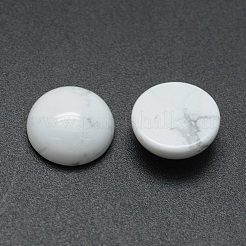 天然石ハウライトカボション  半円  12x5~6mm&nbsp;G-P393-R32-12mm