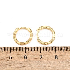 Brass Hoop Earring Findings&nbsp;EJEW-H001-43G-RS