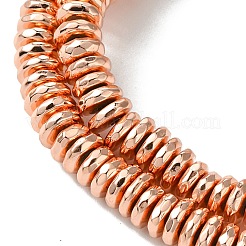 Electroplated Synthetic Non-Magnetic Hematite Beads Strands&nbsp;G-H020-E01-01
