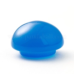 Natural Blue Agate Cabochons&nbsp;G-B009-09-B