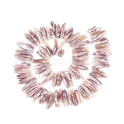 Natural Baroque Keshi Pearl Beads Strands&nbsp;PEAR-S020-H13C