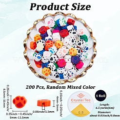 DIY Stretch Bracelet Kits&nbsp;DIY-PA0001-07