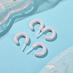 Hypoallergenic Bioceramics Zirconia Ceramic Ring Stud Earrings&nbsp;EJEW-Z023-02F