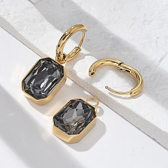 Ion Plating(IP) 304 Stainless Steel Hoop Earring&nbsp;EJEW-C017-06G-02