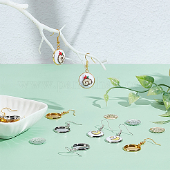 DIY Iron Dangle Earring Making Kits&nbsp;DIY-PH0031-59B