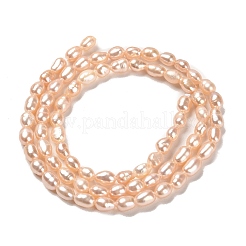 Natural Cultured Freshwater Pearl Beads Strands&nbsp;PEAR-E016-127