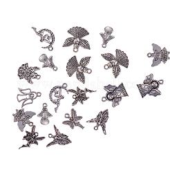 Tibetan Style Alloy Pendants&nbsp;TIBEP-CJ0001-15