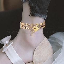 Anklets Sets&nbsp;AJEW-AN00383-25