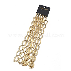 304 Stainless Steel Link Chain Bracelets for Women&nbsp;BJEW-B169-04B-G