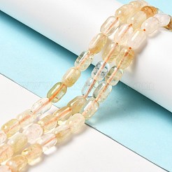 Heated Natural Citrine Beads Strands&nbsp;G-G980-23