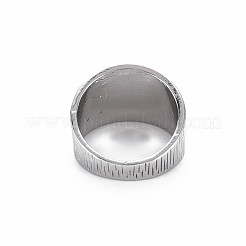 Snake Pattern Rack Plating Alloy Wide Band Rings&nbsp;RJEW-Q163-032B-RS