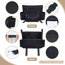 Universal Imitation Leather Car Storage Pocket&nbsp;ABAG-WH0040-07B