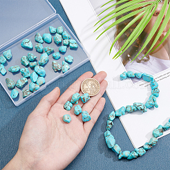 2 Strands Natural Green Turquoise Beads Strands&nbsp;G-PH0019-34