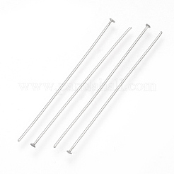 変色しにくい304ステンレススチール製フラットヘッドピン  ステンレス鋼色  30x0.7mm  21ゲージ  ヘッド：1.2~1.5mm&nbsp;STAS-Q218-01B