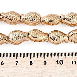 Electroplate Glass Beads Strands&nbsp;EGLA-V001-01B