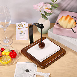 Pine with Iron Napkin Holder&nbsp;AJEW-WH0609-141