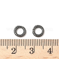 Rack Plating Brass Open Jump Rings&nbsp;KK-B076-20B