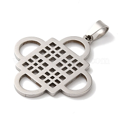 Non-Tarnish 304 Stainless Steel Pendants&nbsp;LS-STAS-U010-22P