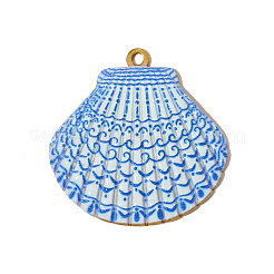 304 Stainless Steel Enamel Pendants&nbsp;STAS-OY005-30G