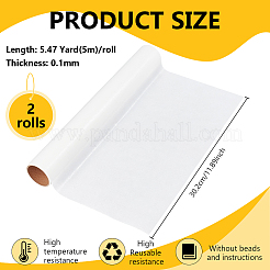 2 Rolls Ironing Paper for DIY Fuse Beads&nbsp;DIY-BC0016-87