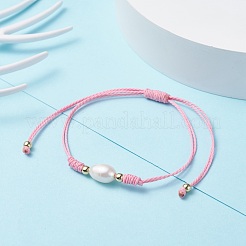 Natural Pearl Beads Bracelet&nbsp;BJEW-JB07475-03