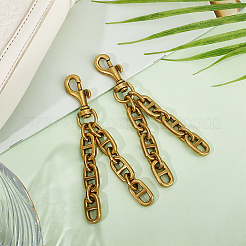 Alloy Mariner Link Chain Purse Strap Extenders&nbsp;DIY-WH0449-55AG
