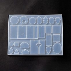 Pendant & Connector Charm & Cabochon Silicone Molds&nbsp;DIY-B046-01